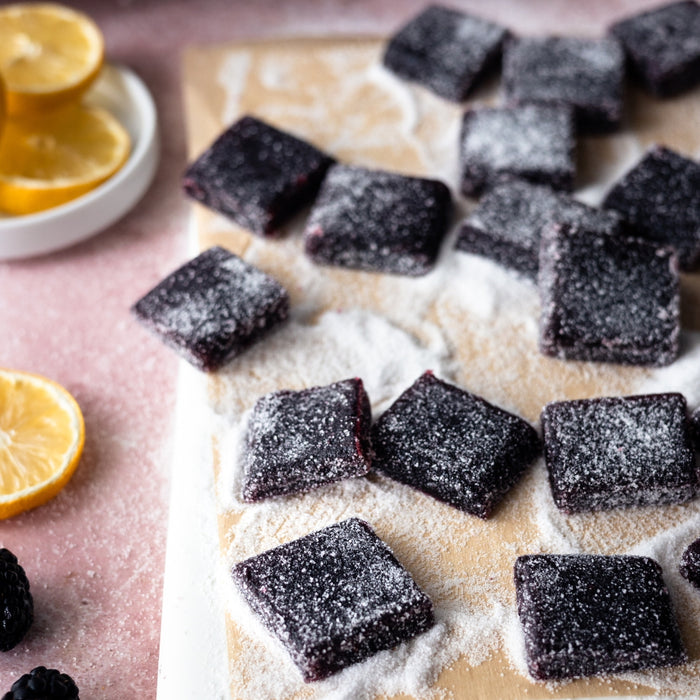 Blackberry Pectin Jellies