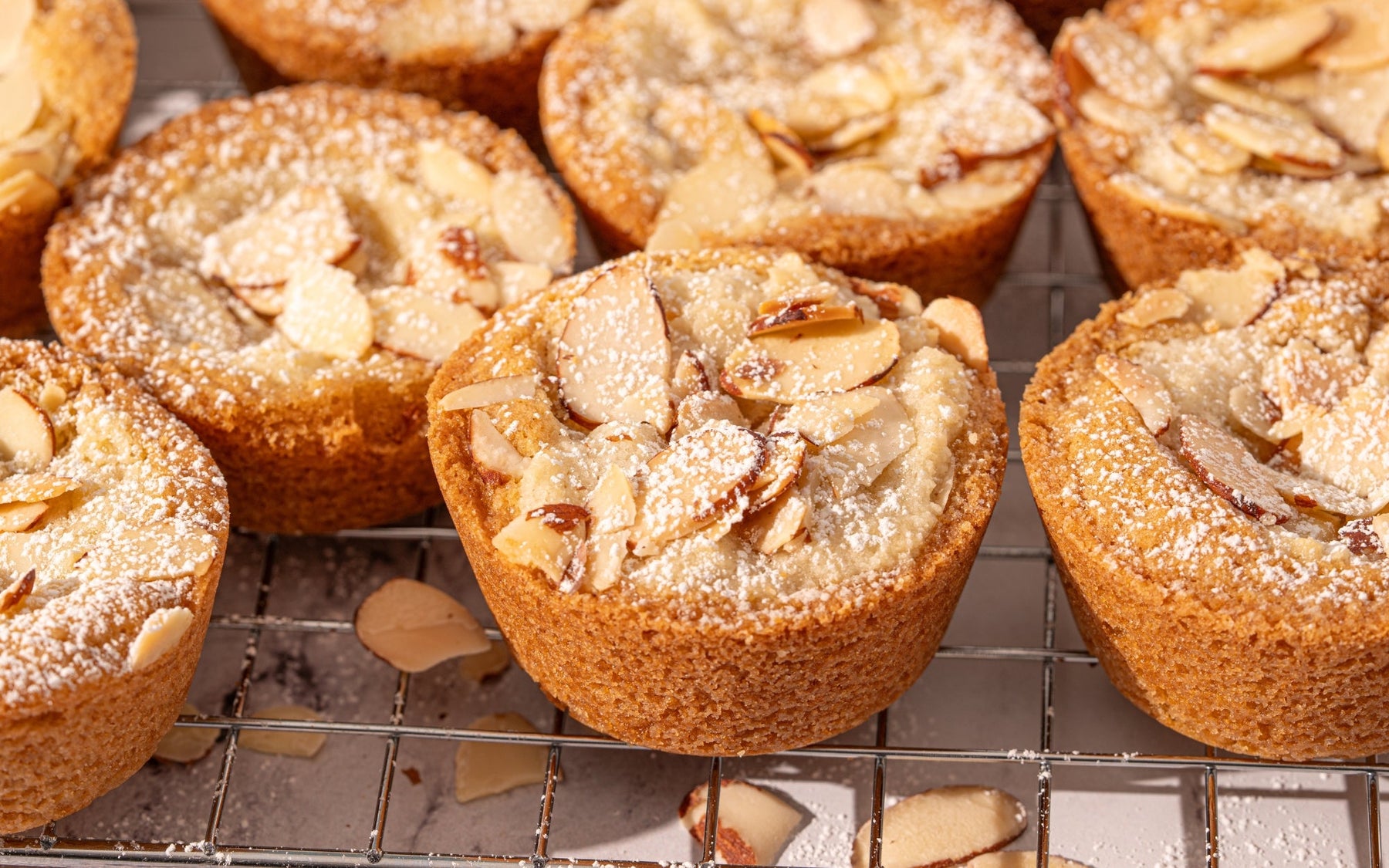 Almond Croissant Cookie Cups