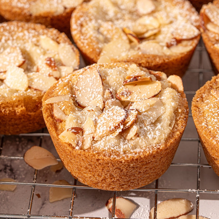 Almond Croissant Cookie Cups