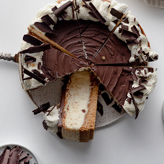 Image of One Sweet Mama's Chocolate Coconut Cheesecake