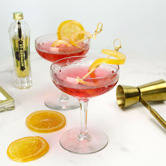 Hibiscus Champagne Cocktail Recipe