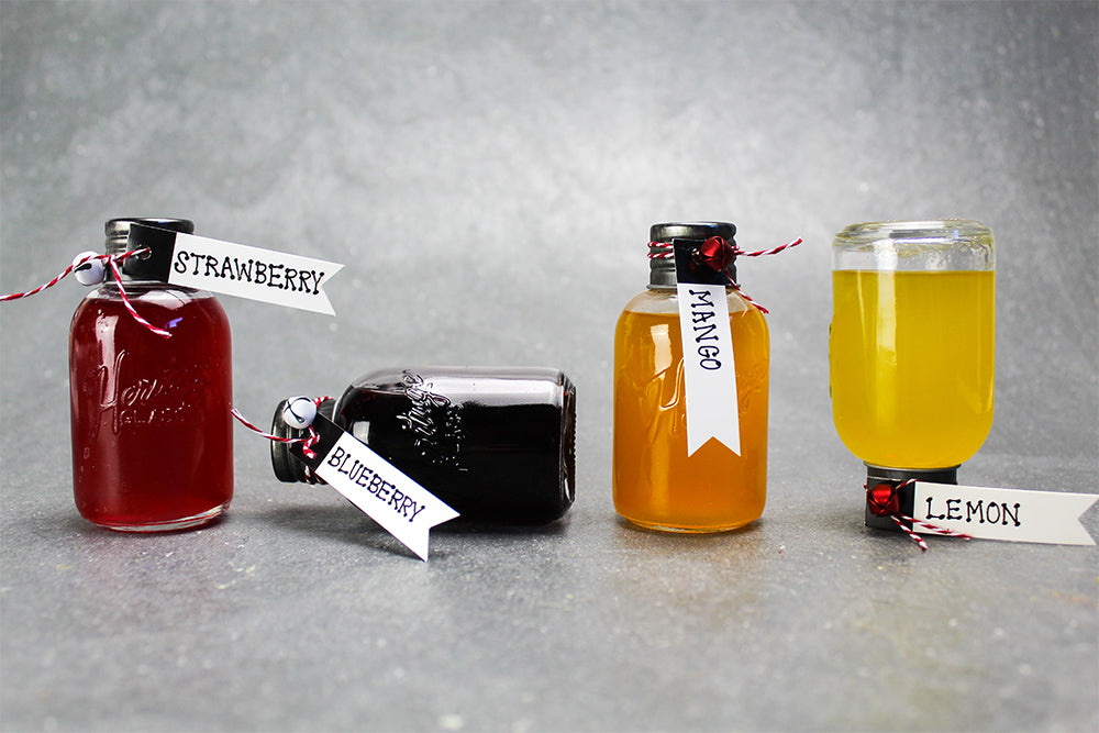 Flavored Simple Syrup Recipe with Dreidoppel Flavor Pastes ifiGOURMET