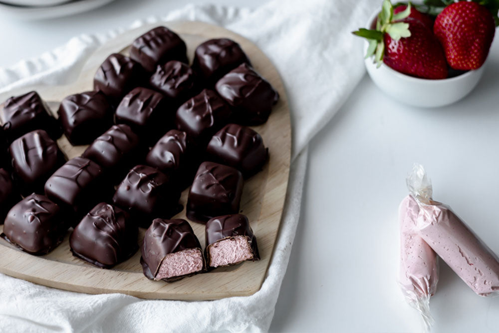 Photo of One Sweet Mama's Chocolate Covered Strawberry Nougat