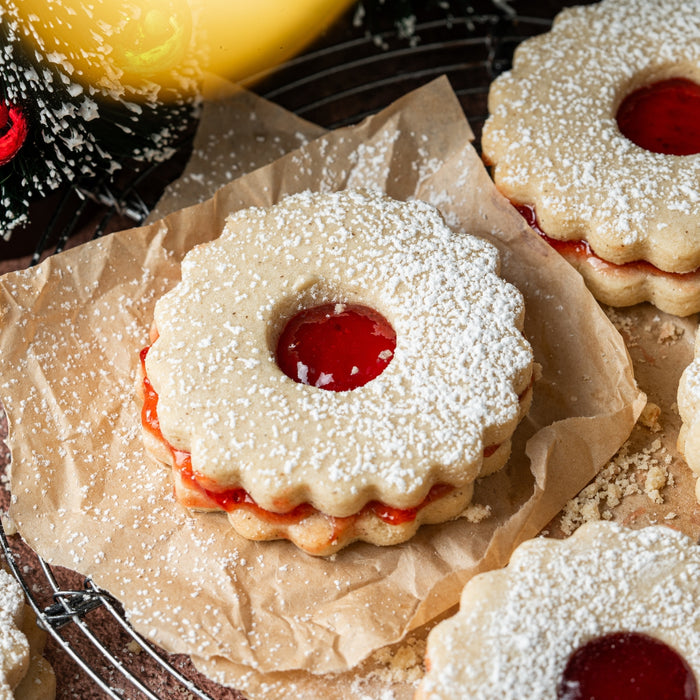 Strawberry Jam Cookies