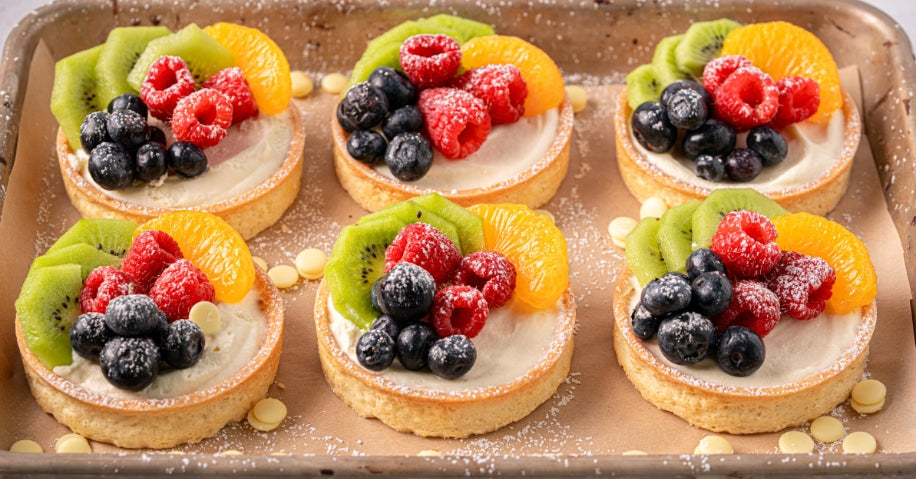 White Chocolate Tarts