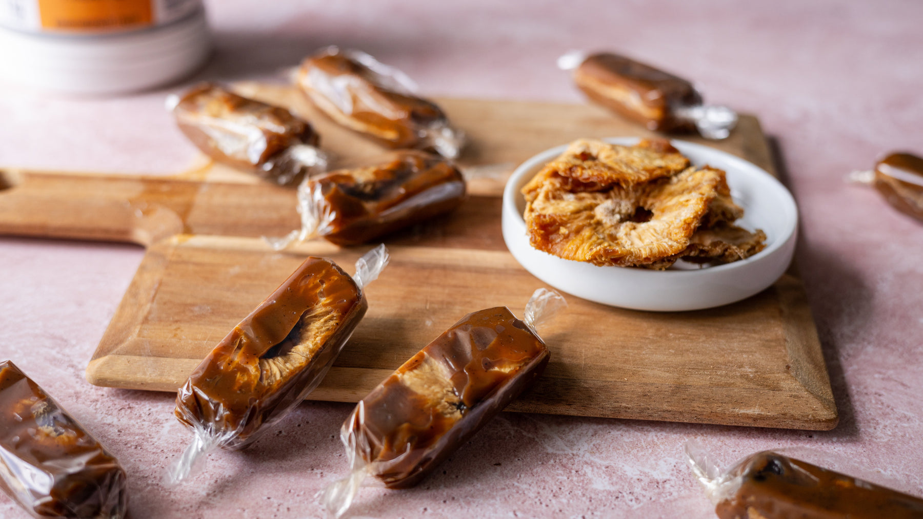 Pineapple Cherry Caramels