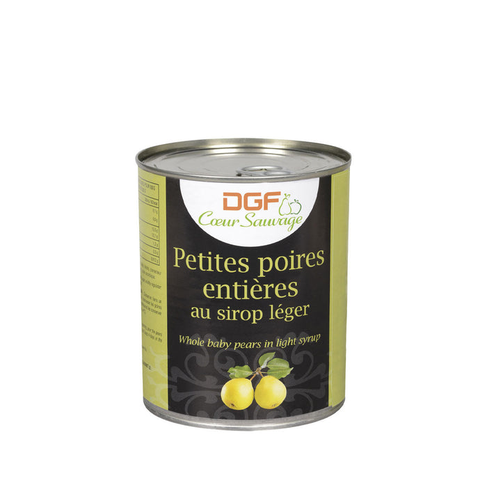 Whole Baby Pears in Syrup