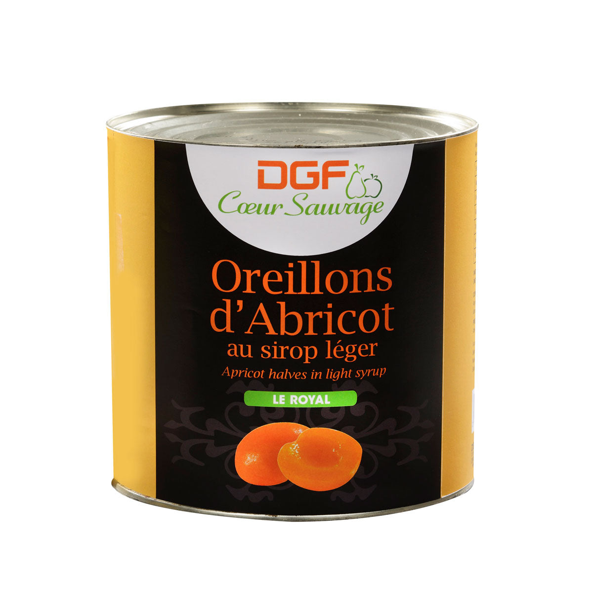 apricot halves in can 4.61 lb