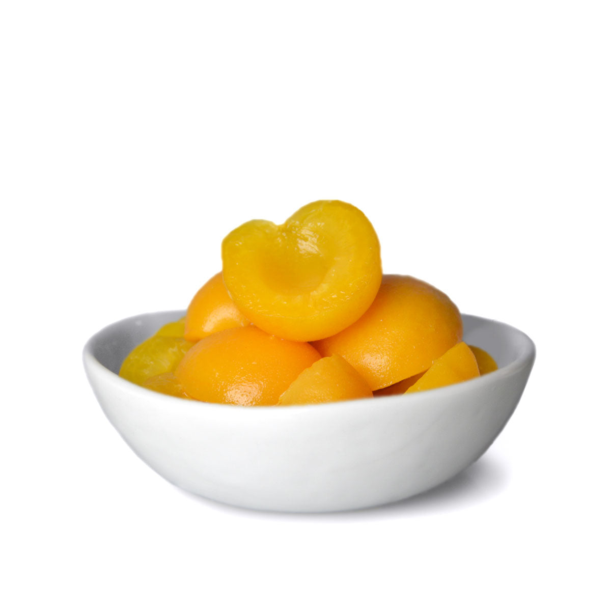 Apricot Halves in bowl