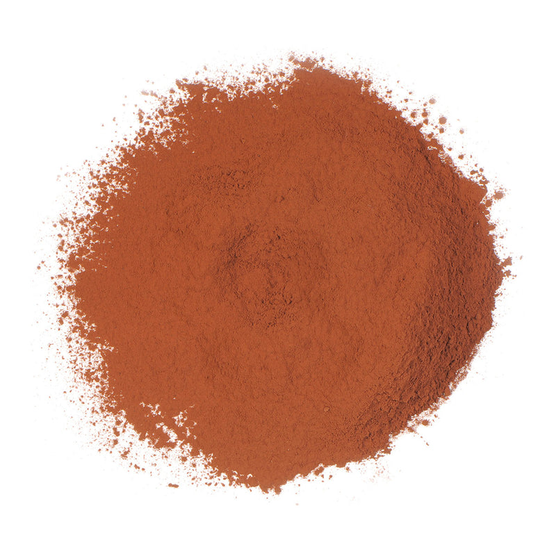 Extra Red Cocoa Powder in pile out of packaging