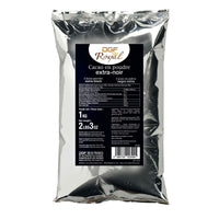DGF black cocoa powder in bag packaging
