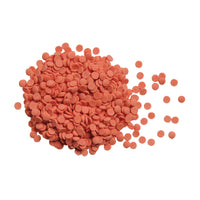 Confetti-Red out of packaging 4mm