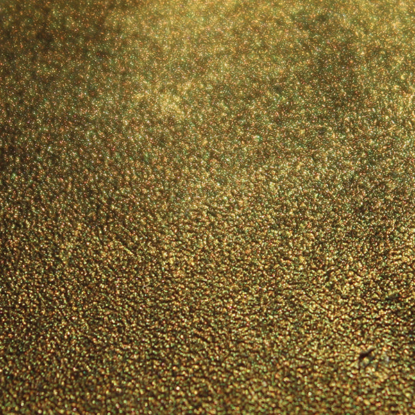 Brilliant Powder-Gold shown on dark chocolate