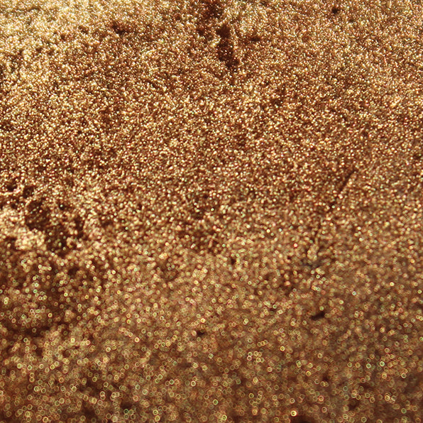 Brilliant Powder-Bronze shown on dark chocolate